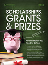 Cover image for Scholarships, Grants & Prizes 2013